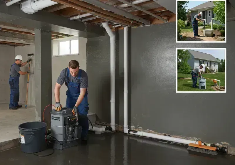 Basement Waterproofing and Flood Prevention process in Fairmont, IL